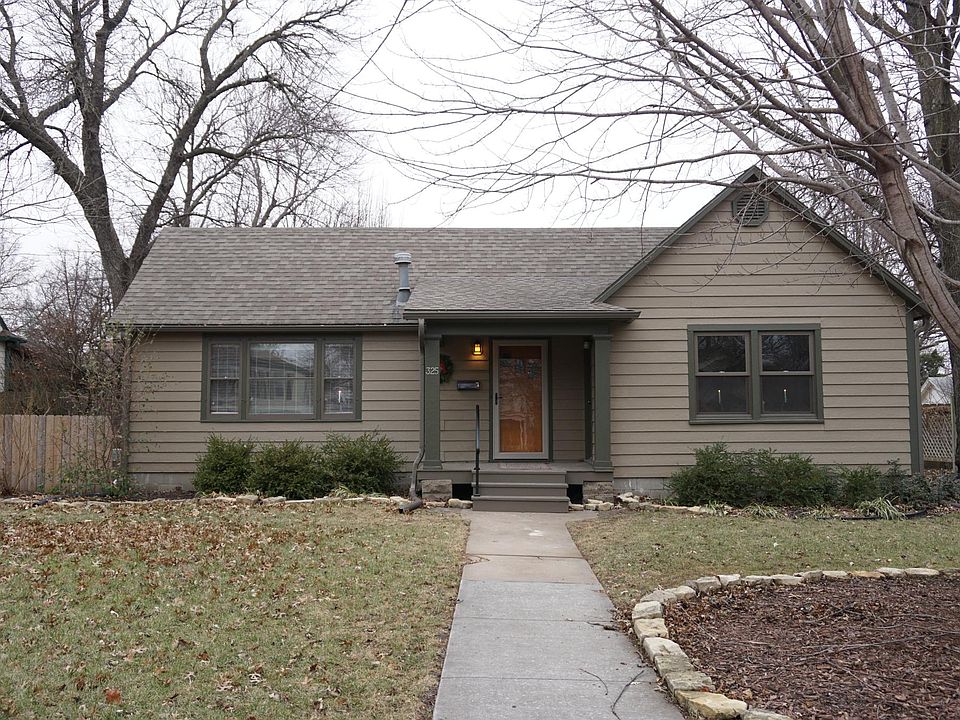 Newly painted exterior and rebuilt front porch.