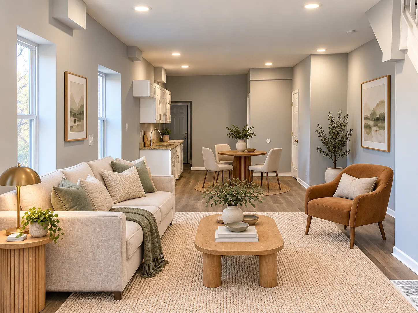 Beautifully Renovated 4-Bedroom Home with Central Air & Private Backyard — Photo 3