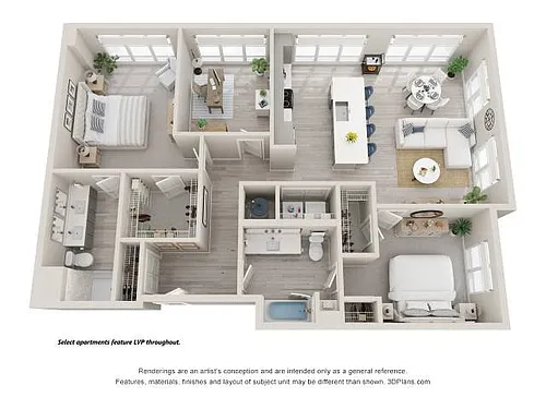 Floor plan B11 Den