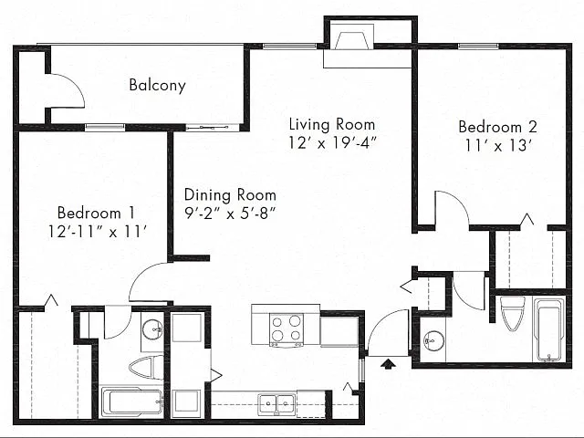 Floor plan B2