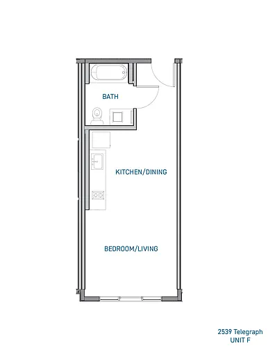 Floor plan Studio