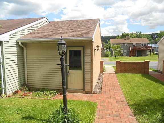 Short walk from the garage to the front door