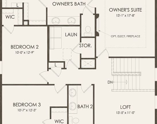 Second Floor 4 br 2.5 ba
