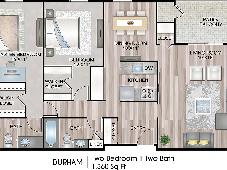 1360 Sq. Ft. 1360 Sq. Ft.