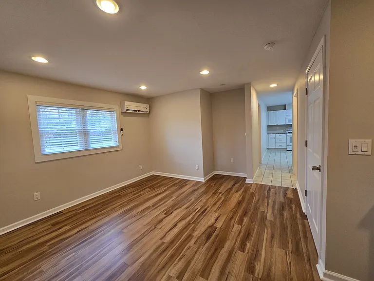 Living Room, hallway to kitchen and bedroom