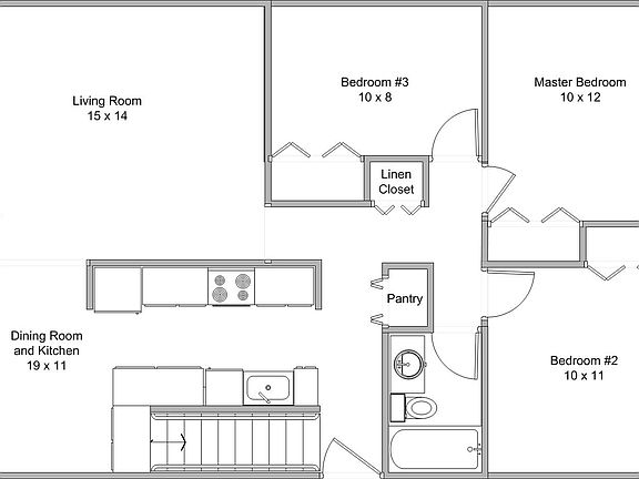 Main floor layout