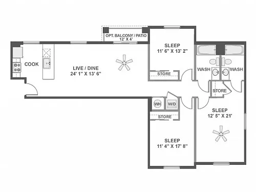 Floor plan D4