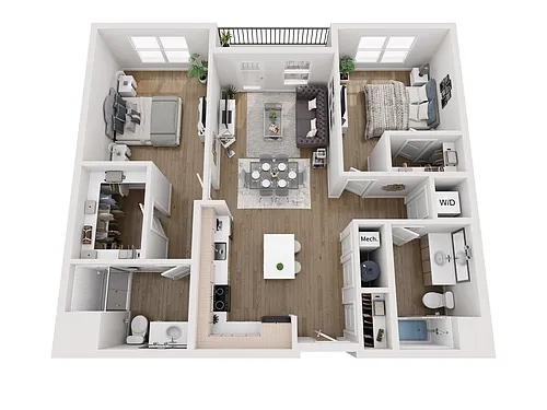 Floor plan B3