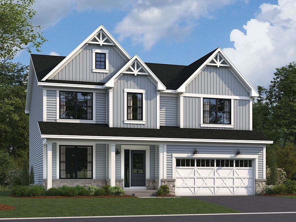Dunbar Elevation Urban Farmhouse