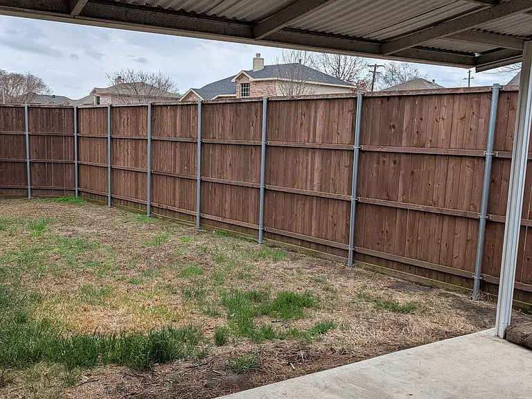 Backyard w/ Patio