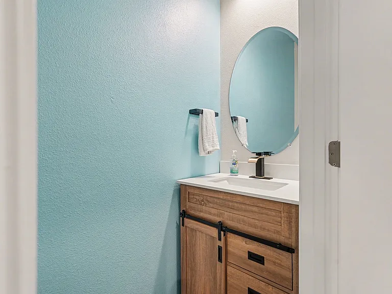 1st floor half bath