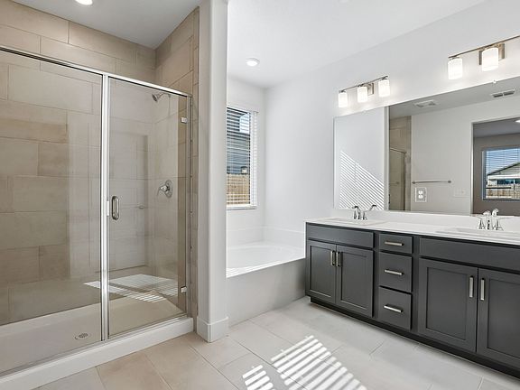 A completed Residence 1 at Dockside at Delta Shores.