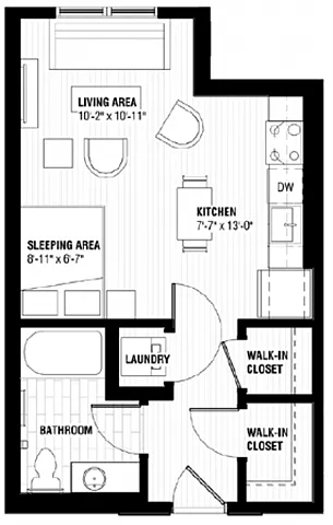 Floor plan Brooklyn - SJ