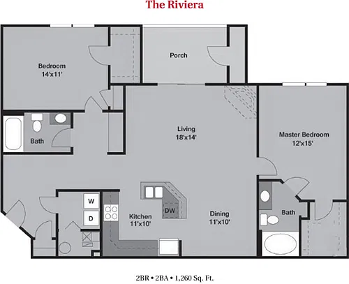 Floor plan The Riviera