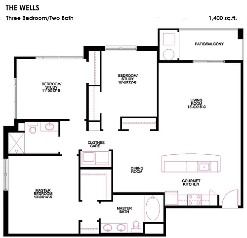 Floor plan The Wells
