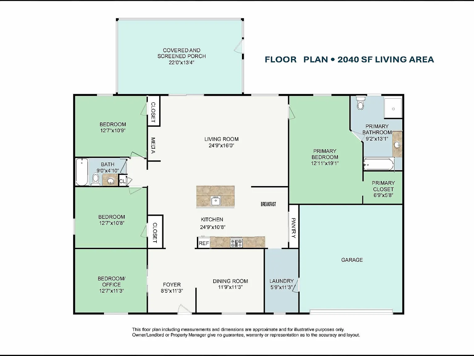 4 bed, 2040 sqft, $3,190 — Photo 4