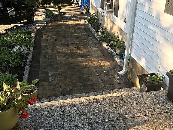 Beautiful Stone Walkway