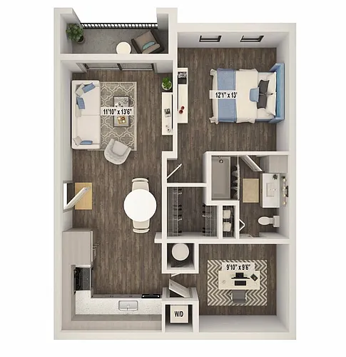 Floor plan Amzie