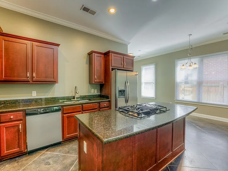 Granite counter tops and stainless steal appliances