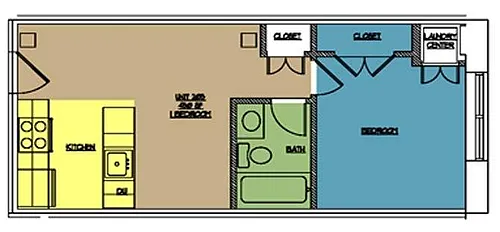 Floor plan Masonry TS-A4
