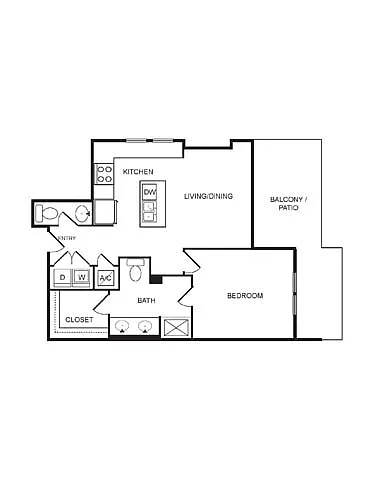 Floor plan GA1