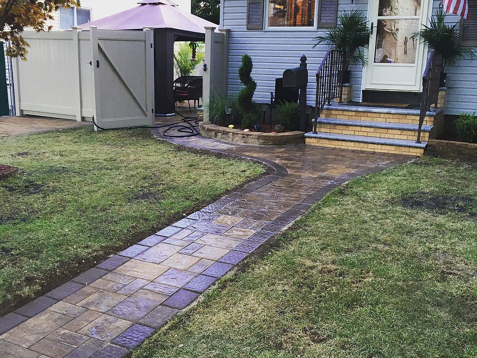 New Paved Walkway