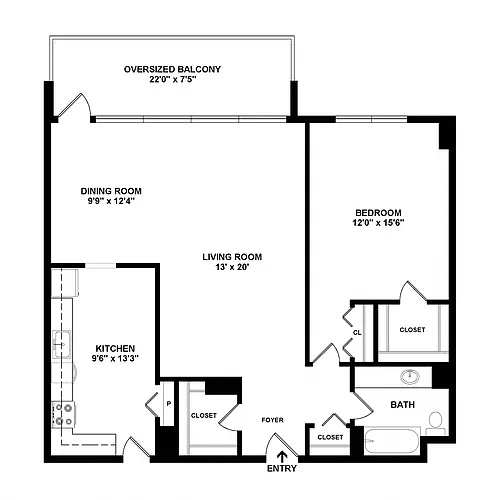 Floor plan Reagan Premier