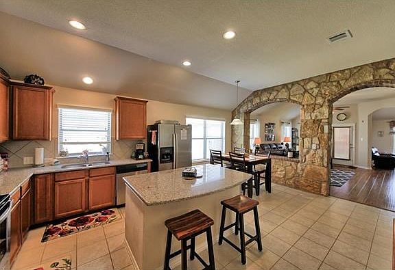 Open kitchen with plenty of room to cook or entertain...