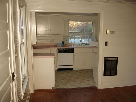 Looking into kitchen from family room