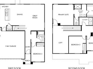 Residence 2 Plan, Cypress at The Fairways, Beaumont, CA 92226