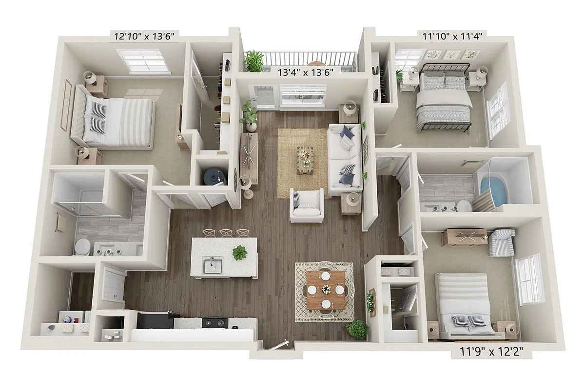 Floor plan C1