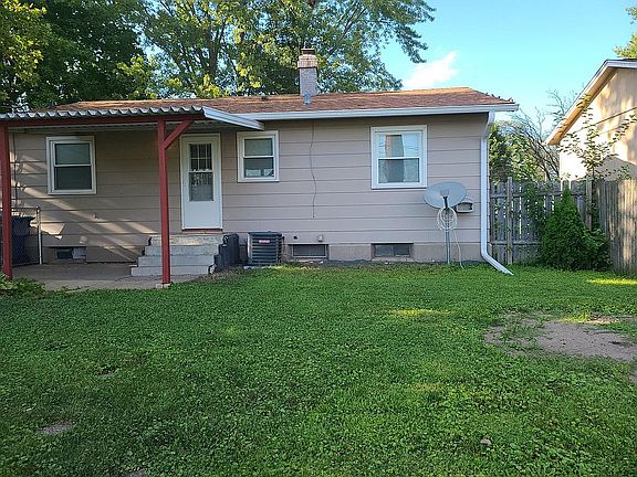 Covered porch/back door