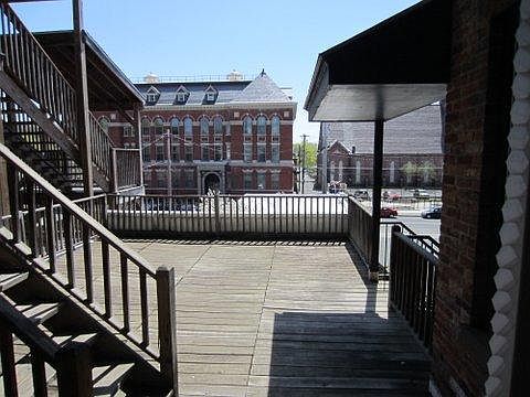 Large south-facing Deck