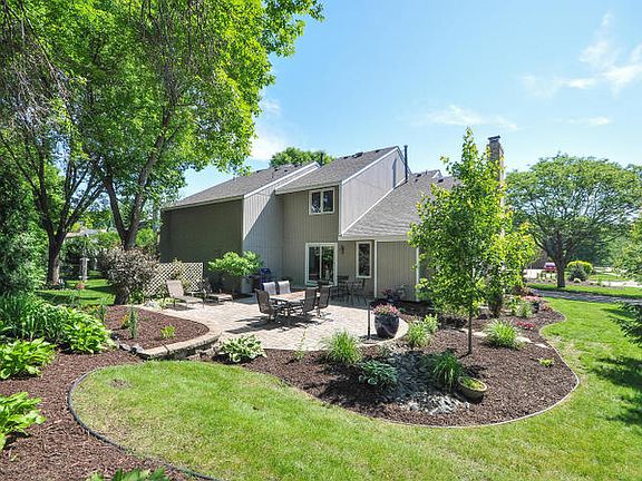 Picturesque backyard