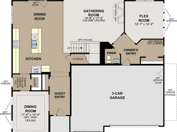 Ainsley II Plan, Sawyer Walk
