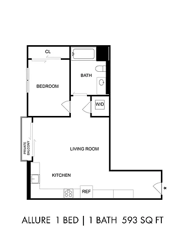 Floor plan Allure