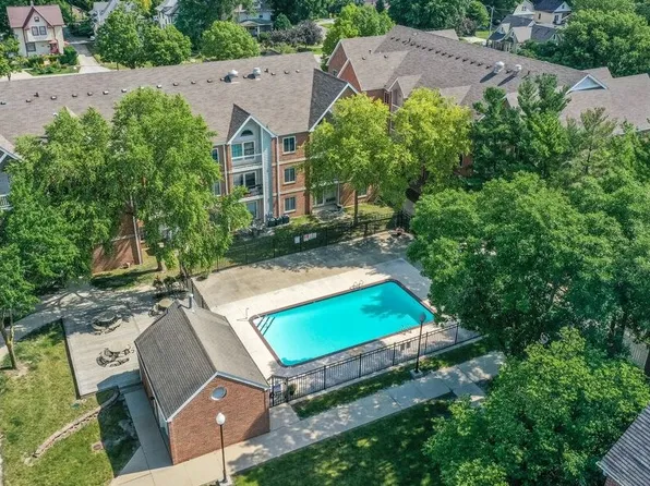 Old Main and Drake Apartments