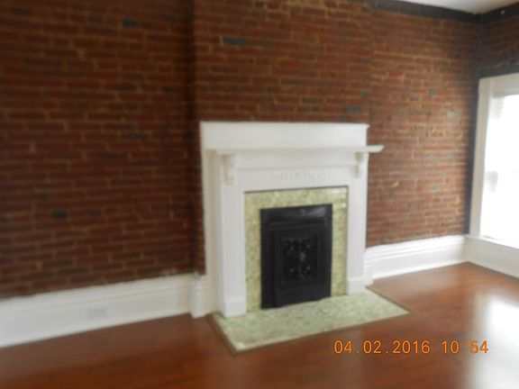 Bedroom 2 Fireplace/Exposed Brick
