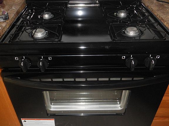 NEW APPLIANCES IN BLACK FINISH