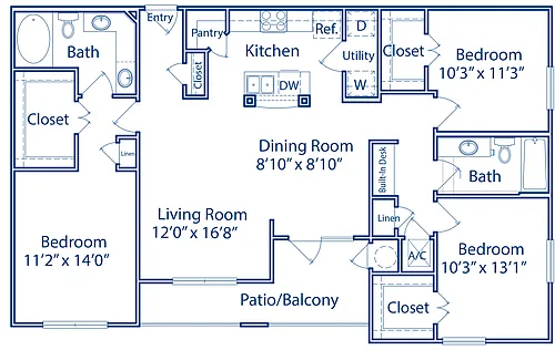 Floor plan H