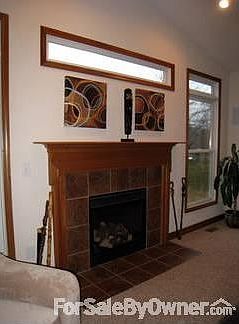 Fireplace in Family Room