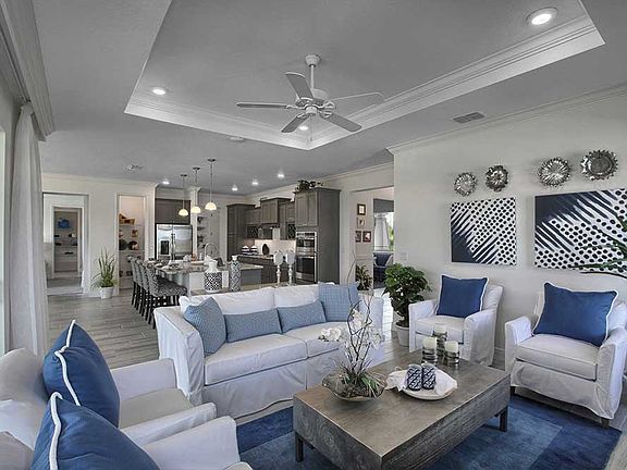 Brighton Model Floor plan at On Top of the World Communities Living Area