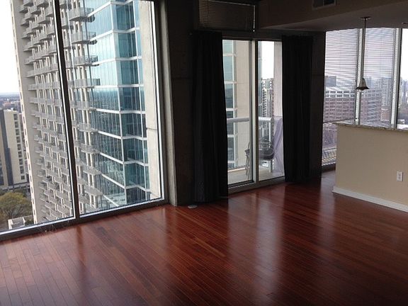 Large Living room easily fits two sofas