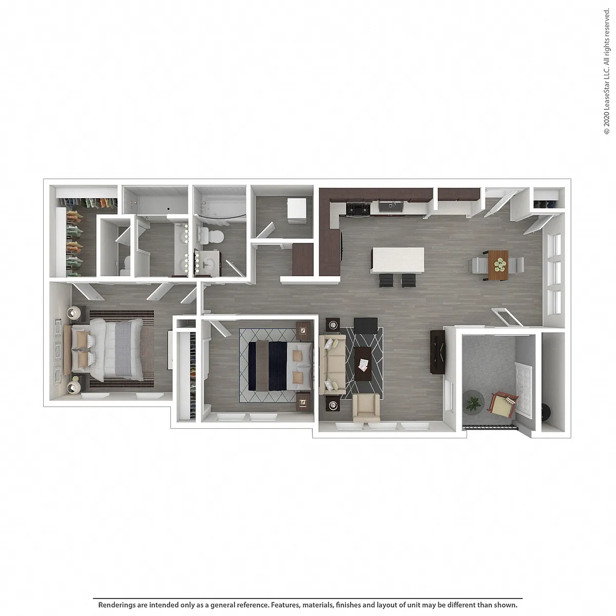 Floor plan mr2x2g