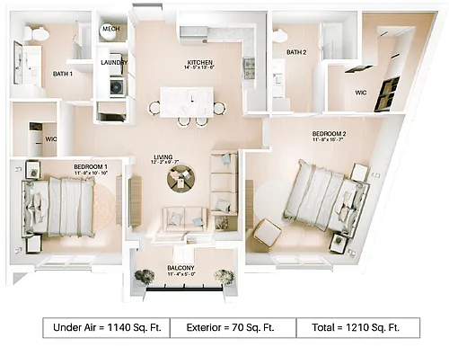 Floor plan B3 ALT