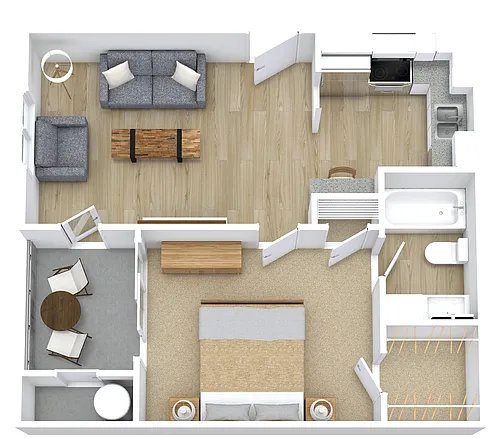 Floor plan A1