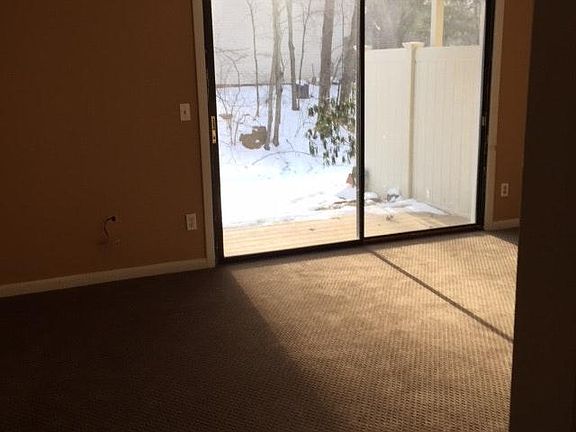 finished basement to patio