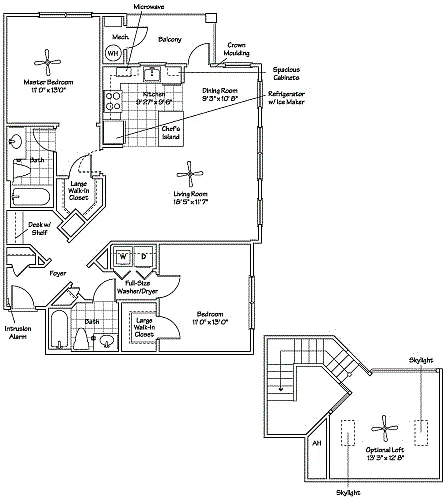 Floor plan The Bingham