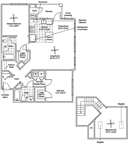 Floor plan The Bingham