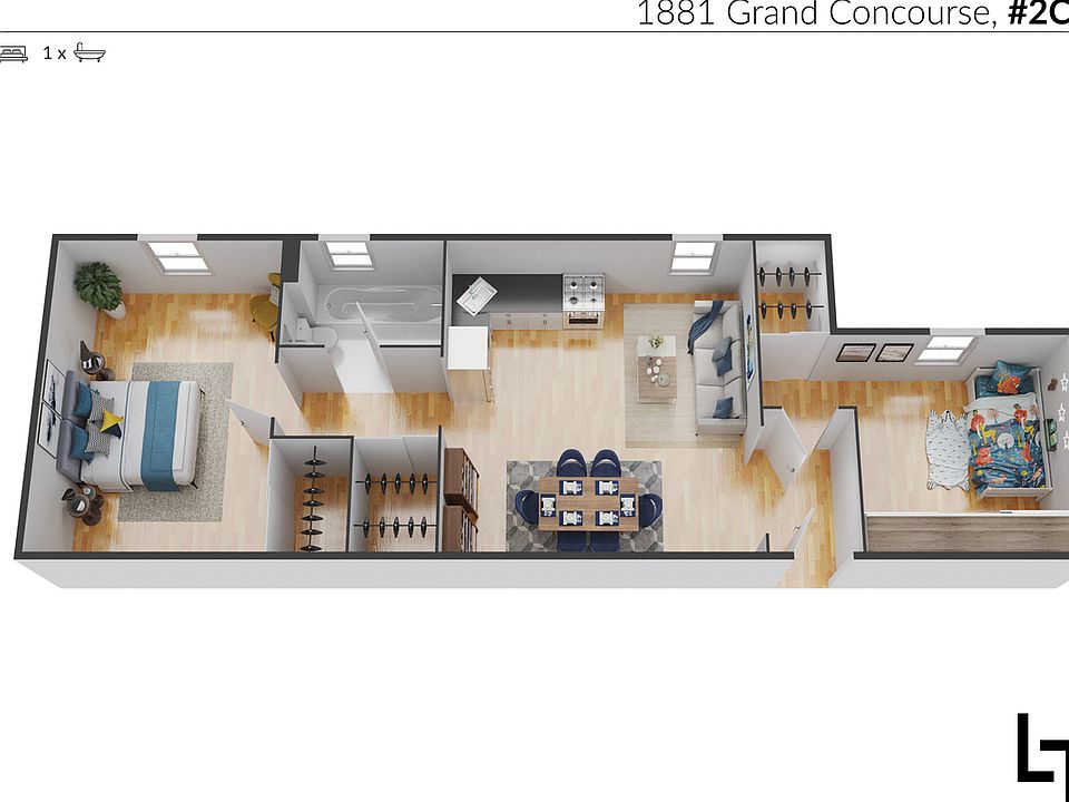 2nd image of 1881 Grand Concourse #C2